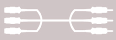 FVC-328| ピンプラグ×2　⇒　ピンプラグ×2　 |　オーディオ延長ケーブル｜RCA赤白を延長｜（1.5ｍ）| フジパーツ